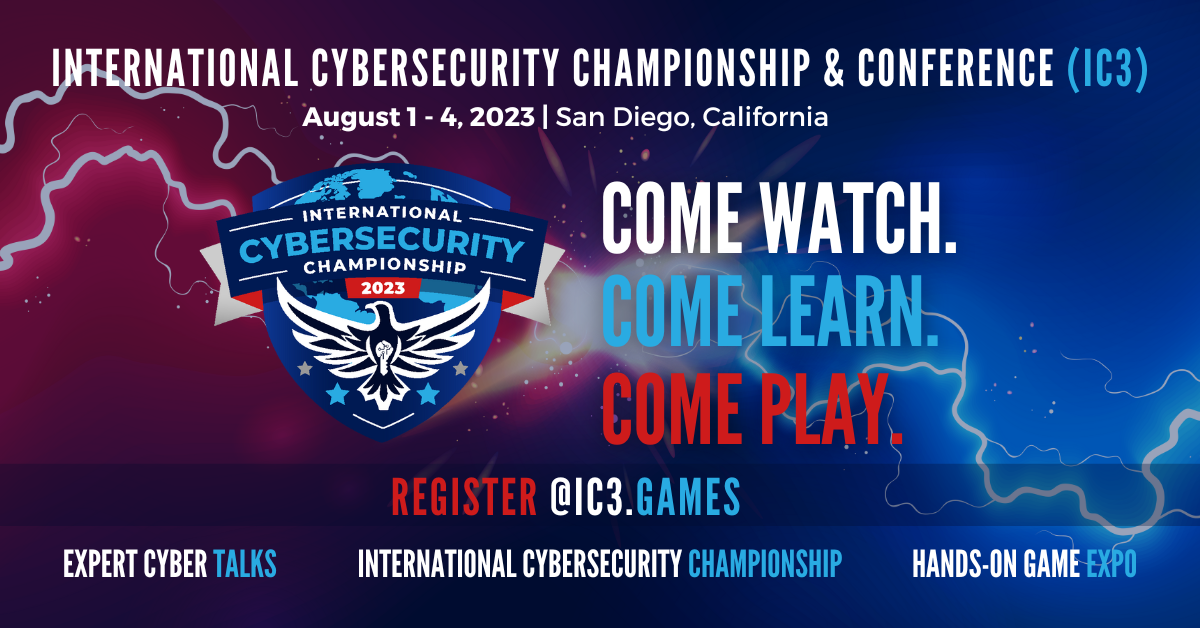 USA to Host Global Cybersecurity Competition and Conference (IC3)